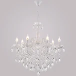 Подвесная люстра Reluce 04211-0.4-07 WH (220V, подвески, на цепи, подсвечник, свеча)