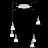 Подвесная люстра Lightstar Cone 757069 (220V, на проводе, паук)