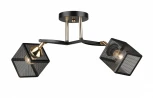 Потолочная люстра Imex MD.5708-2-S-BK+FGD