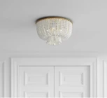 Потолочная люстра Jacqueline Clear Flush-Mount Crystal ImperiumLoft 40,1899 (205817-23)