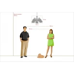 Подвесная люстра MW-Light Ариадна 450010605