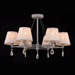 Потолочная люстра Natali Kovaltseva Lisbon 81054-6C STAIN GRAY