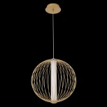 Подвесной светильник Crystal Lux SYNC SP18W LED GOLD (220V, на проводе, шар)
