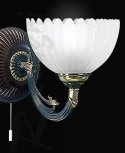 Бра Reccagni Angelo A 3610/1 (220V, выключатель, цветы)