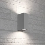 Архитектурная подсветка Feron Бостон 48327 DH051 2*GU10 серый (220V, IP65)