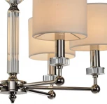 Подвесная люстра Lumien Hall Саленто LH1049/6H-NK-WT