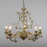 Подвесная люстра Abrasax SD0991/5 (220V, на цепи, свеча, цветы)