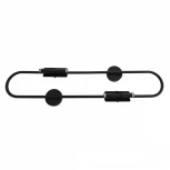 Бра Lumion Toronto 6561/4W SUSPENTIONI LN26 черный/прозрачный, металл/стекло G9 4*20W 220V