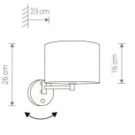 Бра Nowodvorski Hotel 8980