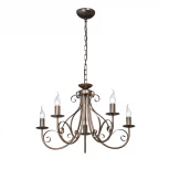 Подвесная люстра Vitaluce V1833-7/5 (220V, на цепи, свеча)