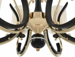 Подвесная люстра Arte Milano Florentia-2237 302237/6 Bk/Gd (220V, на цепи)
