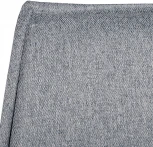 Стул Soft серо-голубой с чёрным, рогожка Bradex Home RF 0412