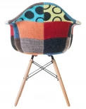 Стул обеденный DAW PATCHWORK (цвет сиденья мозаика)