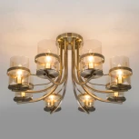 Потолочная люстра Eurosvet Coppa 60085/8 античная бронза (220V)