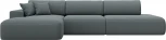 Диван угловой Лига-036 НПБ Модерн Лонг левый угол Лига Диванов (Рогожка) арт.124696L