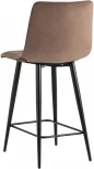 Стул полубарный Stool Group Джанго велюр коричневый высота сиденья 60 см УТ000036035