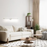 Настенный светодиодный светильник Escada Focus 10289/1LED White 10Вт, металл/силикон, белый/золото (220V)