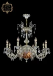 Подвесная люстра Art Classic 31.12 31.12.8.KR175SP.250IT.GW.Sp.Amber.White.1E