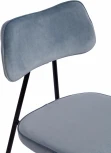 Стул SILVIA (mod. 0139124) Tetchair (Голубой,Черный).
