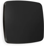 Лицевая панель Ambrella Volt OMEGA (Черный матовый) для 1-клавишных выключателей QUANT OP8010