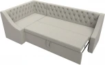 Диван кухонный угловой Мерлин левый угол (Бежевый/Рогожка) Лига Диванов арт.122512L