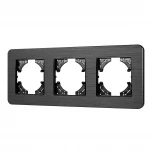 Рамка алюминиевая FRM-AKIRY-AL-3-BK (Arlight) 049729