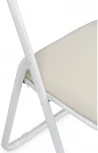 Стул Woodville на металлокаркасе Fold 1 складной beige / white 15479