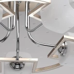 Потолочная люстра DeMarkt Тетро 673011705