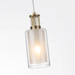 Подвесной светильник Odeon Light Saga 5088/1A античная бронза/стекло E14 1*40W (220V, на проводе, круглые)