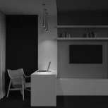 Подвесной светильник Nevill GU10 1x40Вт Maytoni Technical P318-PL-01-N (220V, на проводе)