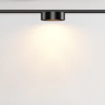 Трековый светильник магнитный 12W 24V Maytoni Zon TR189-1-12W2.7K-B (LED, круглые)