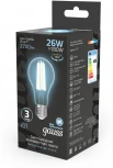 Лампочка светодиодная филаментная Gauss Filament 102902226 А70 26W 2700lm 4100К Е27 LED
