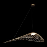 Подвесной светильник Loft It Tressage 10127/760 Gold (LED, 220V, на тросе, листья, плетеные)