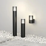 Наземный светильник светодиодный уличный Denkirs Farsun DK9725-BK (220V, круглые, IP65)