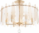 Потолочная люстра хрустальная на штанге Arte Milano Sorrento-3309 373309/6/80/470 GD (220V)