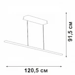 Подвесной светильник светодиодный V04663-03/1S Vitaluce