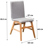 Стул R-Home Нарвик Soft Сканди Грей