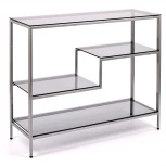 Консольный стол AllConsoles 1011-CS grey серебряный