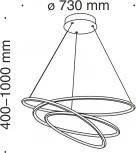 Подвесной светильник Maytoni Nola MOD100PL-L88W