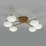 Потолочная люстра RGB на штанге Citilux Atman Smart CL226A163 (LED, 220V, голосовое управление, пульт управления, управление смартфоном, умный дом - Алиса, Маруся, Салют)