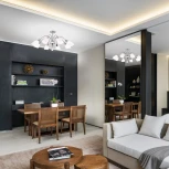 Потолочная люстра Eurosvet Ellene 30149/8 хром