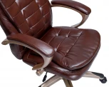 Офисное кресло для руководителей DONALD (коричневый)