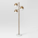 Торшер Geneva Glass Floor Lamp Triple ImperiumLoft 41.114-0 (85502-22) (220V, шар)