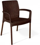 Стул SHT-S68 коричневый/коричневый муар (цинк) Sheffilton 4803229202