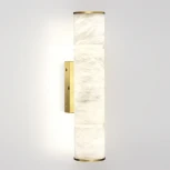 Настенный светильник Odeon Light Marbella 6674/12WA латунь/металл/алебастр IP20 LED 12W 540Лм 3000K/4000K (220V, круглые)