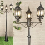 Наземный фонарь Elektrostandard Farola NLG99HL005 черное золото