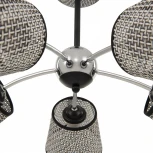 Потолочная люстра на штанге Arte Milano Napoli-320007 320007/5 CR.BK (220V)