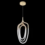 Подвесной светильник Crystal Lux PERA SP50W LED GOLD (220V, на проводе)