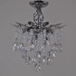 Потолочная люстра на штанге хрустальная Reluce 01108-0.3-340 CR (220V)