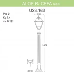Наземный фонарь Fumagalli Cefa U23.163.000.VXF1R (220V, IP55)